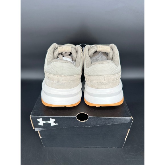 Under Armour UA Edge Suede Mens 8.5 Brown Tan Running‎ Shoes 3027731-201 New Box main image 5